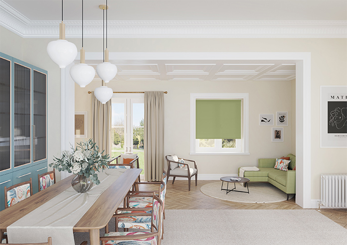 Roma, Sage - Twist&Fit Roller Blind - Image 8